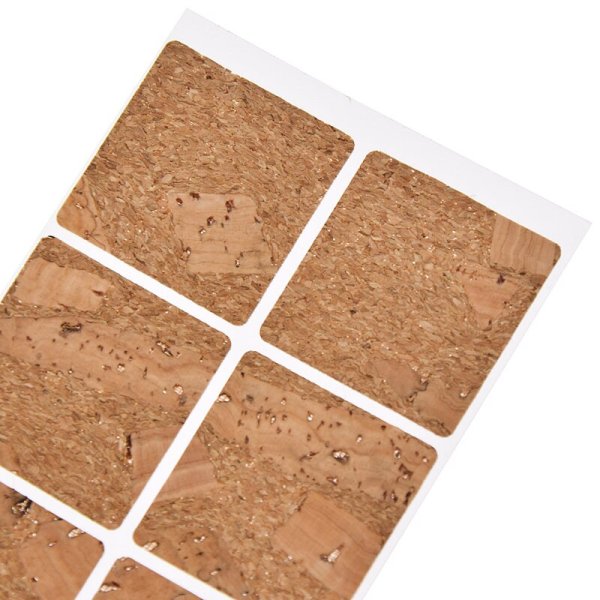 Наклейки из пробки стандартные