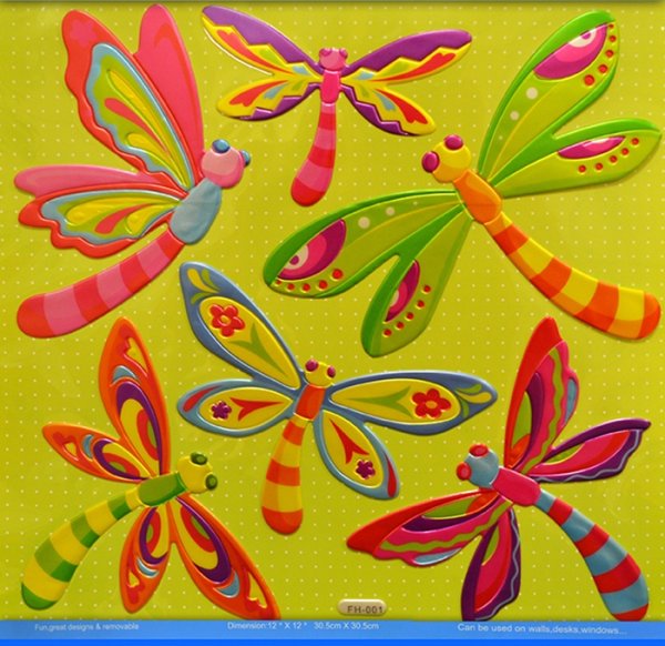 Стрекоза стикер