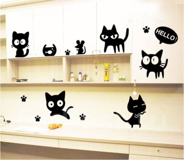 Наклейки для декорирования стен