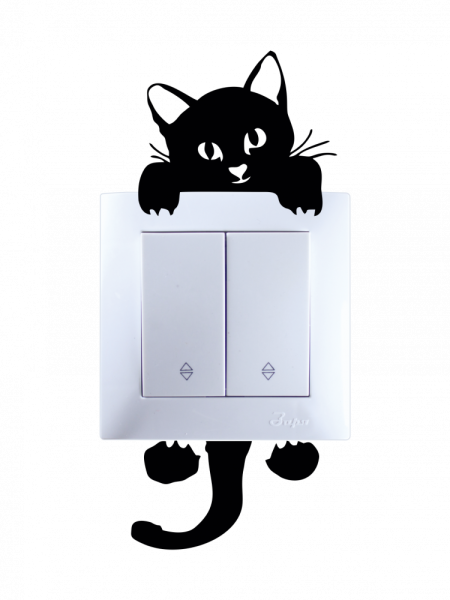 Наклейки на выключатели и розетки