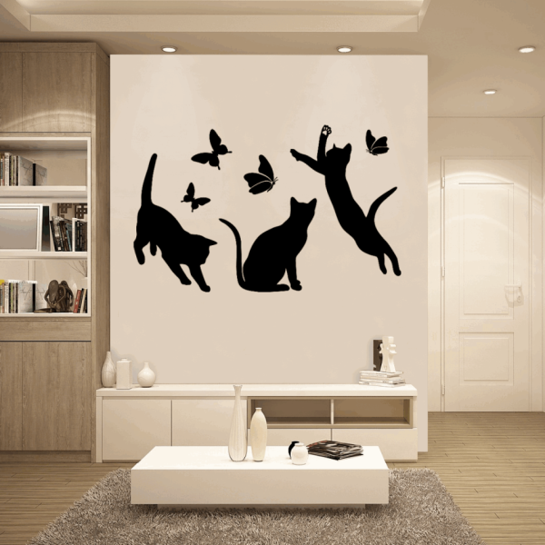 Интерьерные наклейки на шкаф