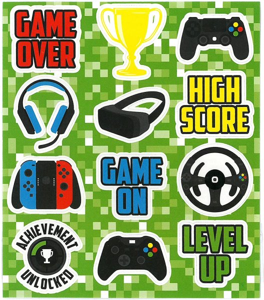 Стикеры геймерские