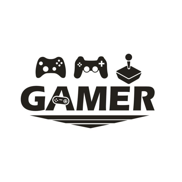 Геймер надпись