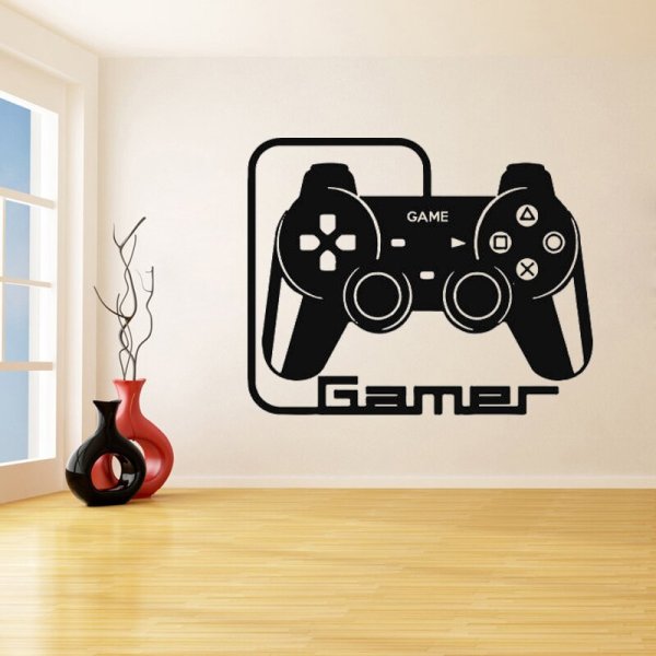 Геймерские наклейки на стену