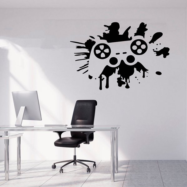 Геймерские наклейки на стену