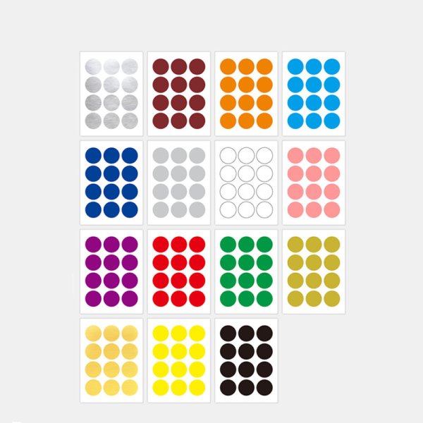 Наклейки кружочки