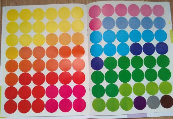 Круглые наклейки