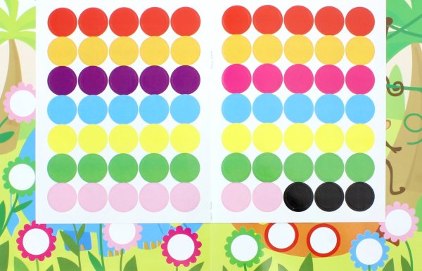 Наклейки круглые самоклеющиеся