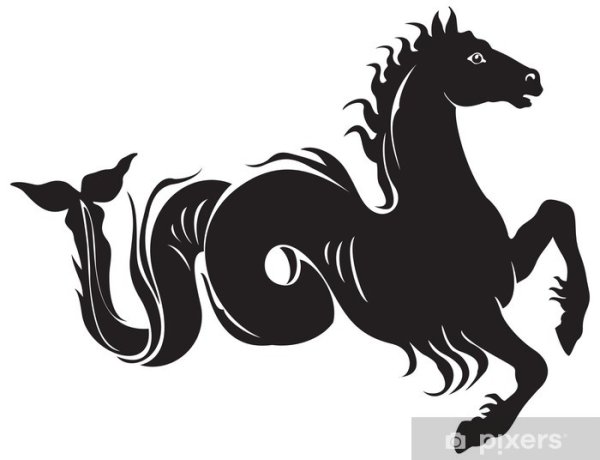 Символы Посейдона конь