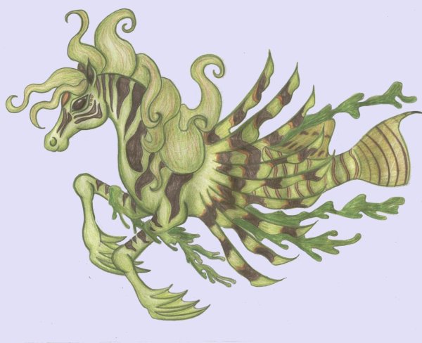 Гиппокампус мифология гравюра