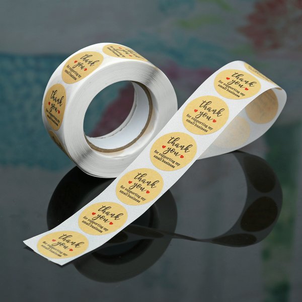 Рулонные наклейки