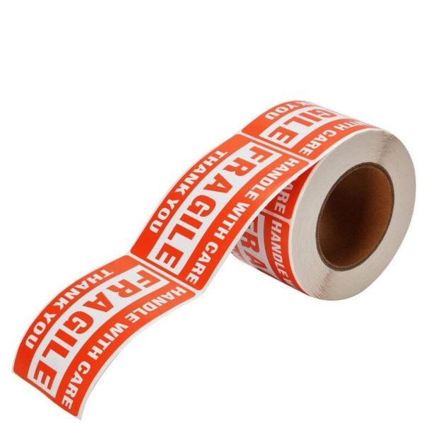 Наклейки в рулоне