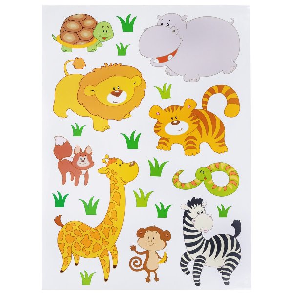 Животные (с наклейками)_