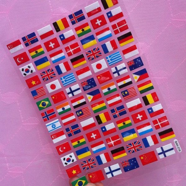 Магниты флаги стран мира