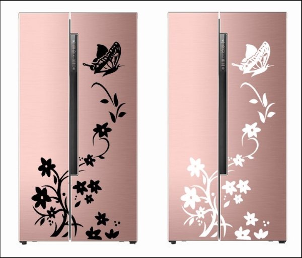 Декоративные наклейки на шкаф