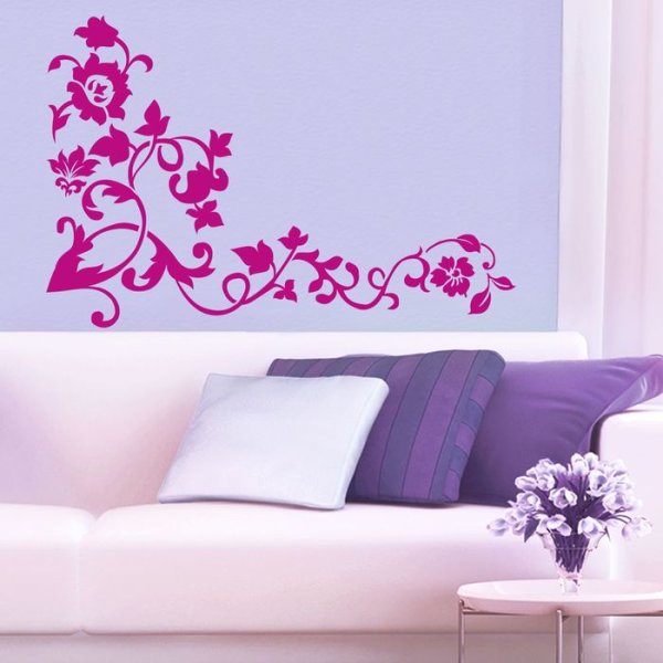 Трафарет интерьерный