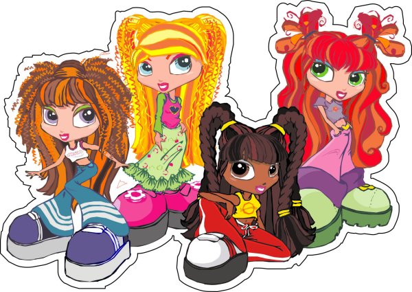 Bratz Stickers