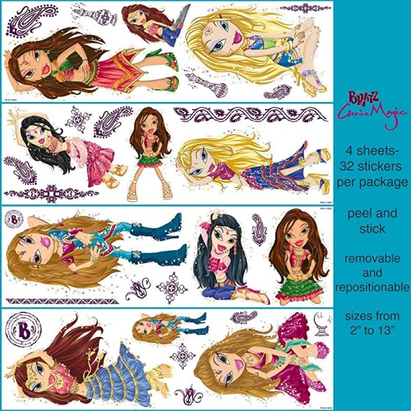 Стикеры братц