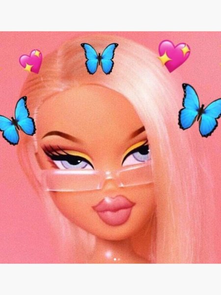 Братц блондинка Стикеры