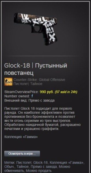 АК 47 КС го пустынный повстанец