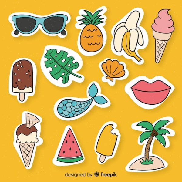 Стикеры для распечатки