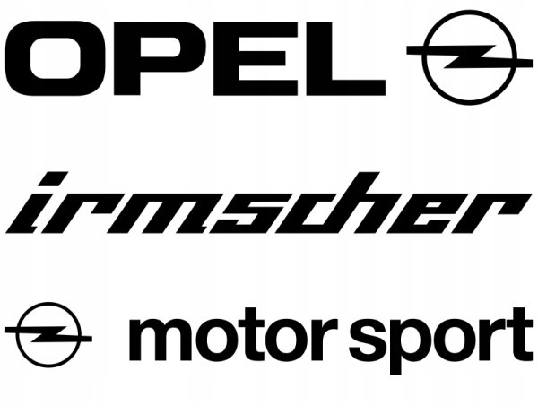 Opel Motorsport наклейка