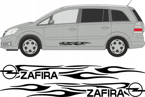 Наклейки Опель Vectra b1999
