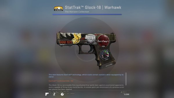 Глок ястреб поношенное