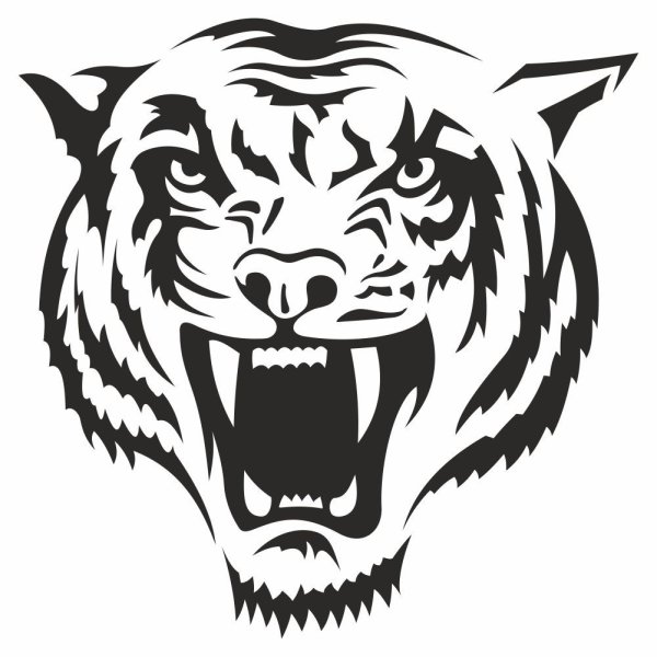 Автонаклейки тигр