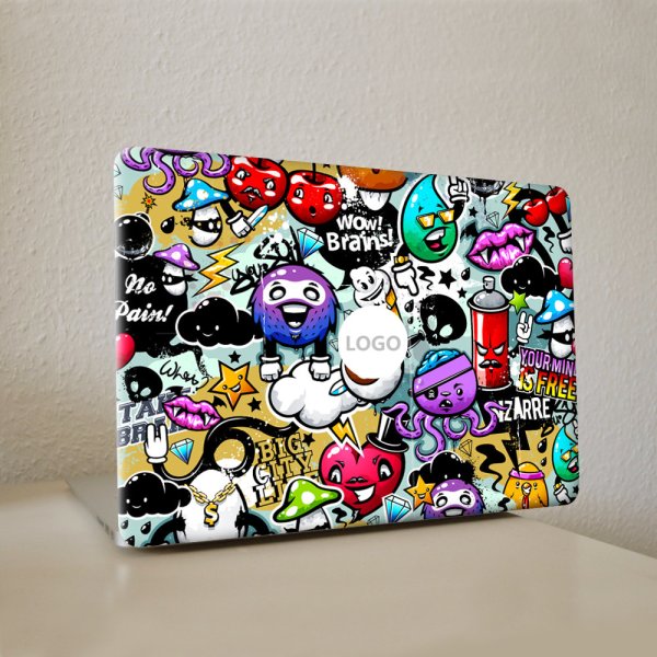 MACBOOK В стикерах