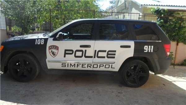 Шеврон полиция на спину