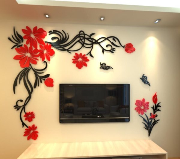 Украшение на стену из пенопласта