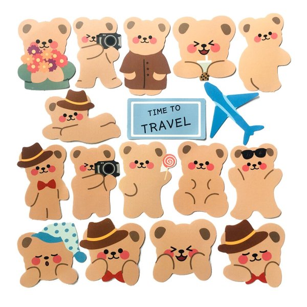 Наклейка - Медвежонок