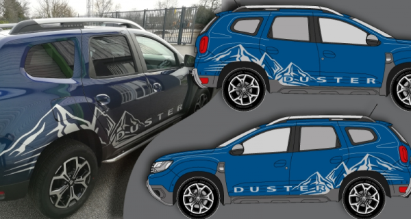 Стикеры для Дастера