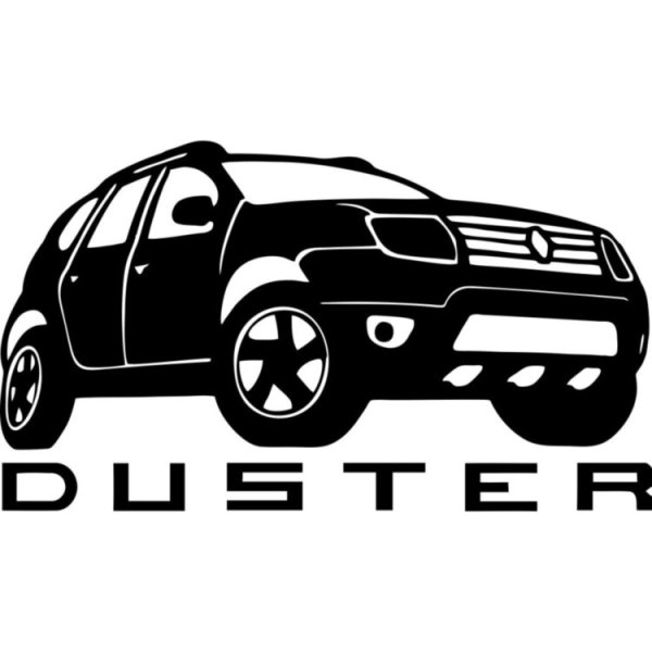 Renault Duster наклейки