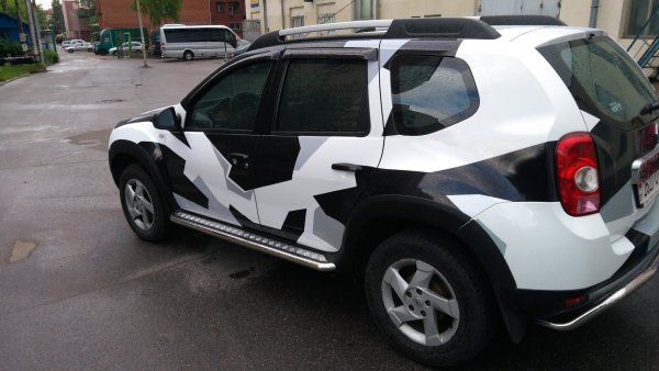 Renault Duster камуфляж