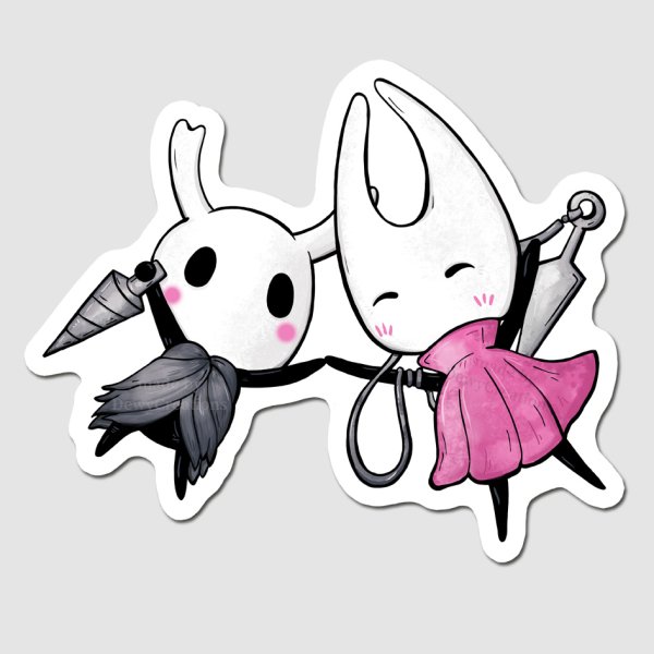 Наклейки Hollow Knight