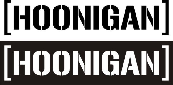 HOONIGAN наклейка на авто