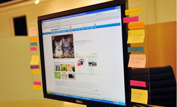 Держатель для заметок на монитор