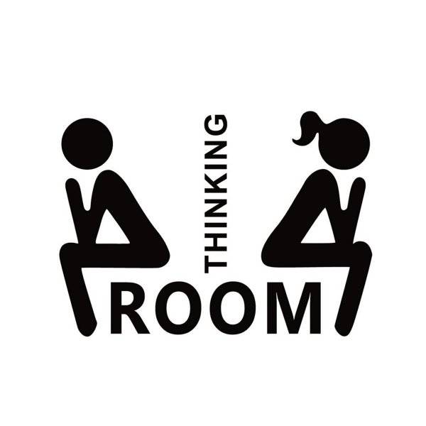 Надпись на унитаз