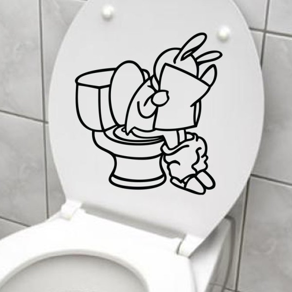 Наклейка в унитаз мишень