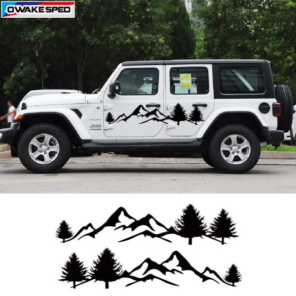 Offroad Jeep Wrangler Sticker