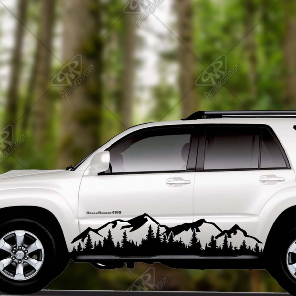 Toyota 4runner Mountain Sticker