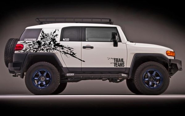 TRD наклейки FJ Cruiser