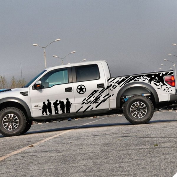 Наклейки на пикап Форд рейнджер