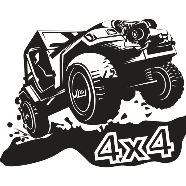 Наклейки off Road 4x4 Нива
