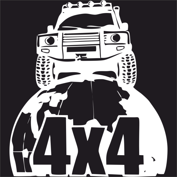 4х4 наклейка