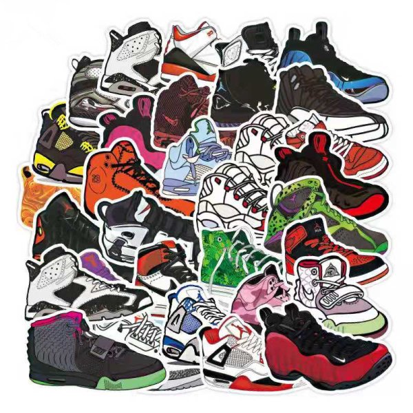Стикеры наклейки кроссовки