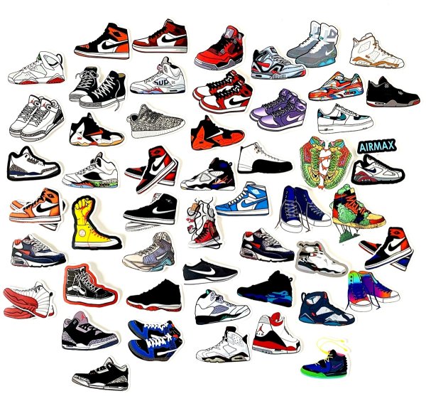 Стикеры кроссовки