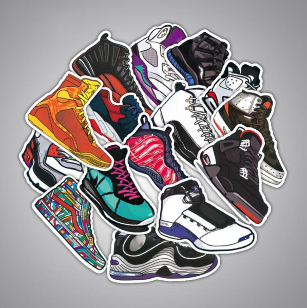Стикер кроссовок